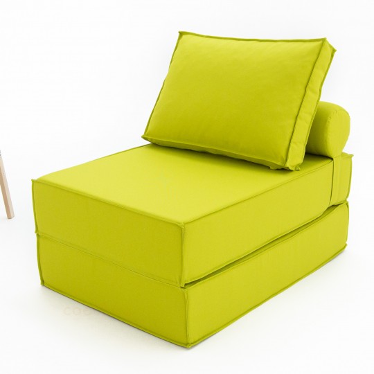 Кресло-кровать Рогожка зеленый