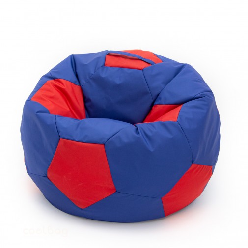 Кресло мяч сине-красный