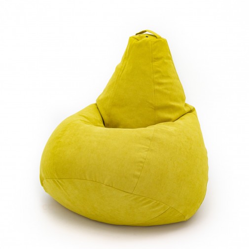 Кресло груша Lounge mustard